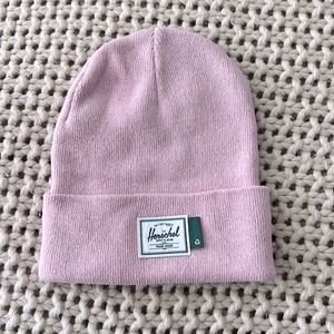 NWOT Herschel Supply Co Beanie- baby pink